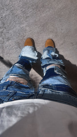 Custom Tru Patchwork Jeans